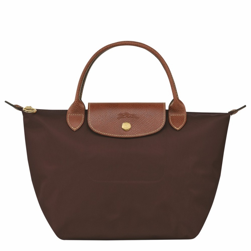 Brown Longchamp Le Pliage Original S Women's Handbags
